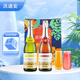 沃迪安（VAL DE RANCE）法國進(jìn)口無(wú)醇無(wú)酒精甜型氣起泡蜜桃樹(shù)莓香梨蘋(píng)果氣起泡酒禮盒裝 香梨+樹(shù)莓雙支禮盒裝750ml*2