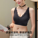 婷美深V性感全包容大胸內衣防垂蕾絲調整型快速收副乳防外擴文胸 經(jīng)典黑 L 適合80BCD杯，體重105-120斤