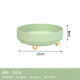 王星和月旋轉水果盤(pán)客廳家用果盤(pán)茶幾網(wǎng)紅現代簡(jiǎn)約個(gè)性北歐風(fēng)格2024新款 淺衫綠【大號】 1層