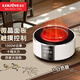 金灶（KAMJOVE） 電陶爐圍爐煮茶器 煮茶養生茶爐家用泡茶煮茶爐功夫泡茶燒水茶具 白色（單爐）