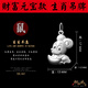 栩栩如生刻字實心12生肖全9999足銀鼠?；⑼蒙吣犟R羊猴豬項鏈吊墜男女小孩 【鼠】小吊墜 9999足銀_(銀鏈+擦銀條+萬能繩)