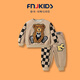 FNJ KIDS童裝男女童衛(wèi)衣套裝秋冬款帥氣寶寶運動衣服加絨兒童兩件套 卡其色（春秋款） 90 (建議身高80-90cm)
