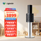 LIGHTAIR 瑞典進(jìn)口空氣衛(wèi)士消毒機(jī)負(fù)離子空氣凈化器發(fā)生器小粒徑負(fù)離子氧吧高效除霾除醛白色 立式黑