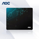 AOC電競(jìng)游戲辦公鼠標(biāo)墊中小號(hào) 300*250*3mm辦公鍵盤電腦書桌墊M102/93幾何藍(lán)黑色