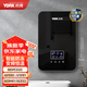 約克（YORK）F2A即熱式電熱水器家用自動(dòng)防凍小型快速熱恒溫洗澡淋浴器8800W 8800W （F2A黑-五代恒溫） 免費上門(mén)安裝
