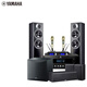 雅馬哈（YAMAHA）家庭影院 NS-71 NS-51  KTV音響 影K音響家用組合套裝 功放音箱點(diǎn)歌機(jī)組合KTV K歌 卡拉OK F71+天逸AT1200+西臣麥克風(fēng)