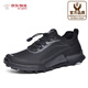 愛(ài)步蝶新款夏季網(wǎng)鞋透氣網(wǎng)面運(yùn)動(dòng)鞋休閑鞋鏤空輕便跑步鞋健步2.0 黑色 39