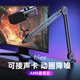 非梵迪（FIFINE）桌面電腦麥克風(fēng)臺(tái)式筆記本手機(jī)專業(yè)直播游戲錄音配音會(huì)議動(dòng)圈麥降噪收音設(shè)備內(nèi)置聲卡有線話筒AM8 AM8黑色+BM63黑色懸臂支架