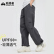 拓路者夏季新款傘兵褲防曬褲女戶外透氣工裝褲寬松休閑長(zhǎng)褲子直筒闊腿褲 星河灰 L