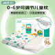 JaCe兒童乳膠枕頭96%含量幼兒園嬰兒可調(diào)節(jié)透氣枕0-6歲抗菌A類枕套