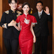 泰勒馬丁紅色新中式旗袍訂婚禮服女2025新款婚紗新娘主紗高檔秀禾服敬酒服 朱韻鳳儀（僅女裝） S