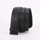 古馳牛皮男不帶頭適用于雙G車(chē)線(xiàn)帶身皮縫線(xiàn)替換耐磨無(wú)扣層腰帶身 扣層腰帶身