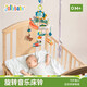 jollybaby新生嬰兒床頭搖鈴懸掛吊掛可旋轉音樂(lè )掛件0-1歲寶寶玩具 恐龍天地