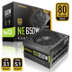安鈦克Antec NE650  ATX3.1金牌全模650W電源/PCIE5.1/全日系電解電容/雙8pin電腦主機/支持40系顯卡