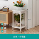 昕福實(shí)木花架中式花臺陽(yáng)臺家用落地式室內客廳置物架多肉綠蘿花盆架子 小號(白楓色)高60CM