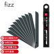 飛茲(fizz)10片裝9mm60°小號刀片 高碳鋼高硬度美工刀片/壁紙刀片/裁紙刀片 辦公文具 FZ21508