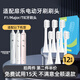 雋悅適用于德國feelove扉樂電動牙刷頭F1成人Major替換刷頭filix F1 12支 Major/TIE白色柔軟型