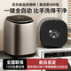 奧克斯（AUX）內(nèi)衣內(nèi)褲洗衣機(jī)洗烘一體小型迷你全自動(dòng)免安裝殺菌洗襪子洗衣機(jī)嬰兒兒童母嬰高溫煮洗殺菌脫水 1kg灰【智能觸控+殺菌除螨】304桶+煮洗+烘干