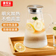 GIANXI涼水壺冷水壺大容量家用耐高溫高硼硅玻璃開水壺節(jié)日禮物 1.8L