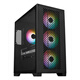 酷冷至尊(CoolerMaster)Elite301 Lite黑色版 MATX電腦機(jī)箱 免工具前面板/鋼化玻璃側(cè)板/支持USB Type-C