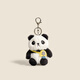 朗程可愛(ài)熊貓包包掛件毛絨玩偶公仔鑰匙扣書(shū)包掛件背包掛飾熊貓伴手禮 黃色斜挎包熊貓【11cm】 默認尺寸
