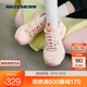 斯凱奇（Skechers）機甲鞋丨男女復古撞色運動(dòng)緩震春夏保暖跑步鞋休閑老爹鞋 女款-粉色彩霞/PINK 38
