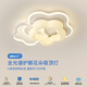 若朗臥室燈奶油風(fēng)溫馨浪漫兒童房間燈全光譜護(hù)眼設(shè)計(jì)師創(chuàng)意花朵吸頂燈 全光譜 白色【花朵】48CM 三色