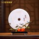 夢(mèng)佳家畫(huà)（MEJJHUA）新中式平安扣擺件客廳玄關(guān)裝飾工藝品搬新家禮物送禮喬遷新居禮品 柿柿如意（平安扣擺件）