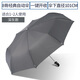 天堂傘全自動(dòng)傘自開(kāi)收三折疊晴雨兩用傘男女防風(fēng)純色商務(wù)傘廣告?zhèn)阌陚?3331E碰【灰色】防雨款