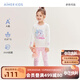 愛慕兒童變形金剛抗菌莫代爾兒童保暖內(nèi)衣/褲男女童秋衣秋褲打底衣奶皮衣 女孩長褲-冰雪童話AK173A541 120