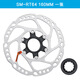 禧瑪諾禧馬諾RT64/RT70碟片山地公路車140/160mm中鎖碟剎盤片 RT64-160mm碟片一張