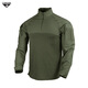 AIR COCKPIT美國康朵專(zhuān)業(yè)長(cháng)袖戰斗服新品二代蛙服戶(hù)外訓練吸濕排汗防撕裂 軍綠色 S
