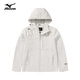 美津濃戶外夾克男女登山服鋒衣外套防風(fēng)抓絨內(nèi)里衣服