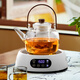 憶壺茶（YIHUTEA）煮茶壺電陶爐煮茶器燒水壺泡茶爐養(yǎng)生壺套裝泡茶壺加厚提梁壺 1500w白色電陶爐+煮茶壺1.3L