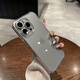 韻寧【鈦灰真機實拍】適用于iPhone15promax手機殼蘋果16pro手機保護殼透明不易發(fā)黃硬殼軟邊簡約款 精孔透明【不易發(fā)黃，玻璃背板軟邊框】 iPhone15Promax【包靜音鍵】