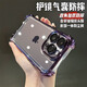 鑒百伊 【四角氣囊防摔】自帶鏡頭膜適用蘋果15promax手機(jī)殼新款iPhone14pro全包透明13高級(jí)感12簡約男女 自帶鏡頭膜【紫色】電鍍氣囊防摔 iPhone 13