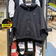 耐克（NIKE）外套女裝2026春季新款抓絨保暖連帽運動(dòng)服休閑連帽夾克開(kāi)衫衛衣 FB5639-010黑色搖粒絨 M