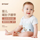 BYXAS百賽施德國嬰幼兒童注水熱水袋暖肚子腰帶熱敷暖水袋 條紋藍(lán)色