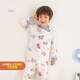 小狗比格兒童睡衣男秋衣秋褲寶寶內衣套裝女春秋嬰兒家居服打底衣服 2042小卡車(chē) 100 建議2-3歲
