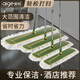 愛(ài)格平板拖把大號排拖塵推瓷磚地板拖布墩布棉紗拖地神器保潔專(zhuān)用地拖 升級款90cm排拖兩塊布