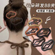 戴巖云朵發(fā)夾女鏤空皮質(zhì)2025新款后腦勺碎發(fā)bb夾側(cè)邊劉海夾子漂亮發(fā)卡 深彩色皮質(zhì)云朵發(fā)夾5個(gè)