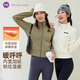 NEVER ME運動(dòng)外套女加絨保暖顯瘦跑步健身服上衣立領(lǐng)夾克拉鏈衛衣