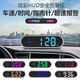SMVP2024新款車載測速雷達(dá)安全預(yù)警儀HUD抬頭顯示時(shí)速一體機(jī)GPS北斗 Y11 彩屏款 云狗+雙車充頭+USB接口線