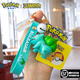 POKEMON寶可夢(mèng)正版皮卡丘公仔鑰匙扣動(dòng)漫書包掛件掛飾汽車鑰匙鏈神奇寶貝 妙蛙種子 立體造型