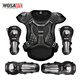 沃薩維（WOSAWE）四季越野摩托車護(hù)甲衣騎行全套護(hù)具機(jī)車護(hù)甲護(hù)肘護(hù)膝護(hù)胸護(hù)背套裝 黑色加強(qiáng)款護(hù)甲+不銹鋼護(hù)肘護(hù)膝 L