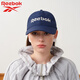 Reebok輕薄透氣修飾臉型經(jīng)典棒球帽鴨舌帽休閑運(yùn)動(dòng)帽遮陽帽情侶款藏青色