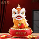 禾笙堂醒獅舞獅工藝品擺件國潮家居客廳玄關(guān)裝飾品喬遷開(kāi)業(yè)前臺新年禮物 大號獅來(lái)好運橘白色21*19*28.5cm
