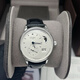 格拉蘇蒂（Glashütte Original）【二手99新】格拉蘇蒂議員系列40mm自動(dòng)機械男表 精鋼 帶日歷 白盤(pán)藍針 23年全套偏心月相1-90-02-42-32-61