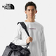 北面（The North Face）長袖T恤春季男戶外大LOGO純棉內(nèi)搭薄衛(wèi)衣86QH FN4（白色） XXL 