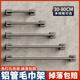 愛(ài)嘉莉毛巾架衛生間免打孔毛巾桿架子置物架浴巾掛桿浴室單雙桿壁掛廁所 槍灰加厚【單桿40cm】免打孔安裝